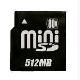 ���� mini sd �� 512mb 80x